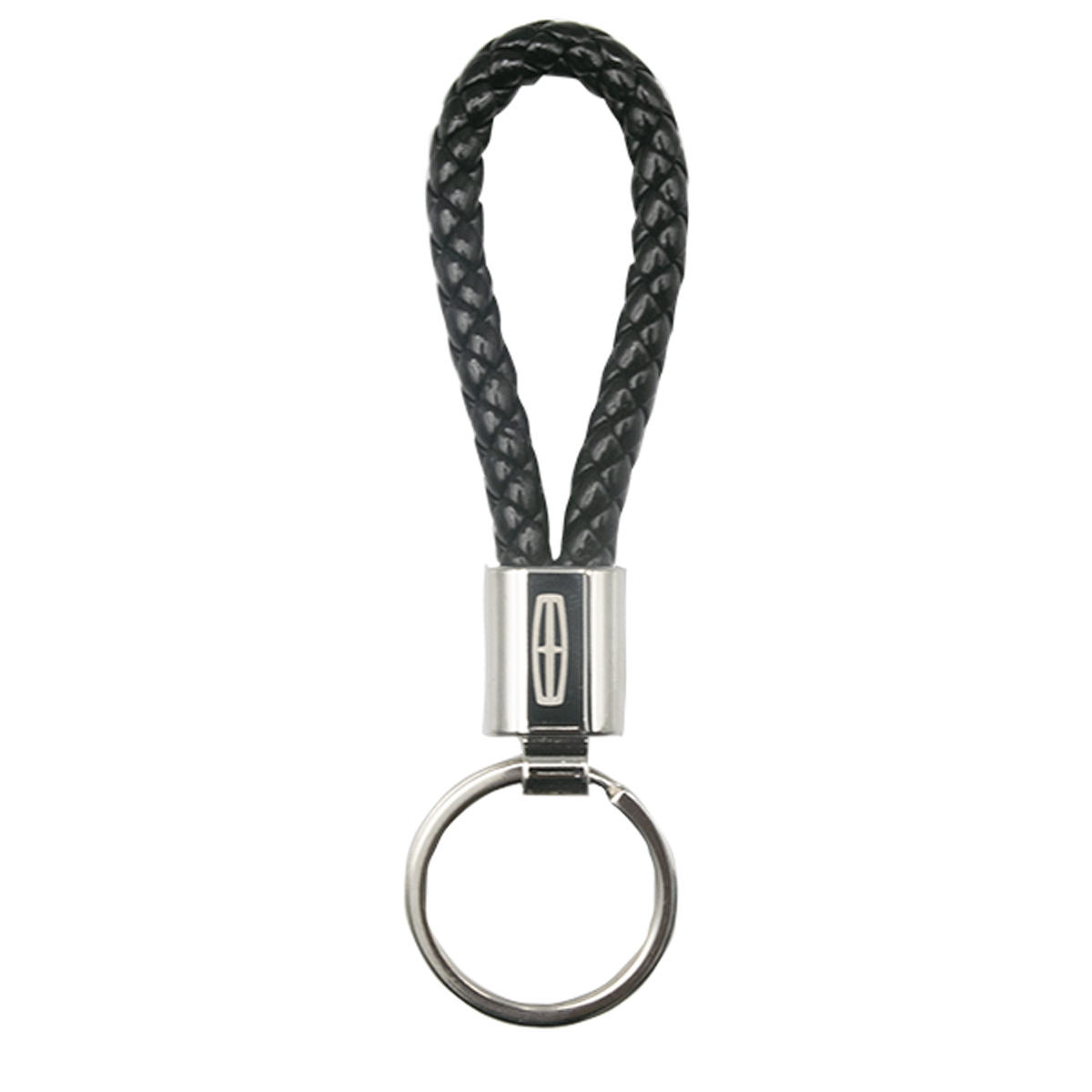 Braided Leatherette Key Holder - Lincoln Retailer