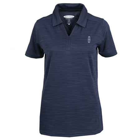 Ladies Spacedyed Polo - Navy product image
